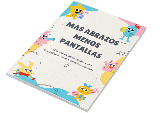 Mas abrazos menos pantallas